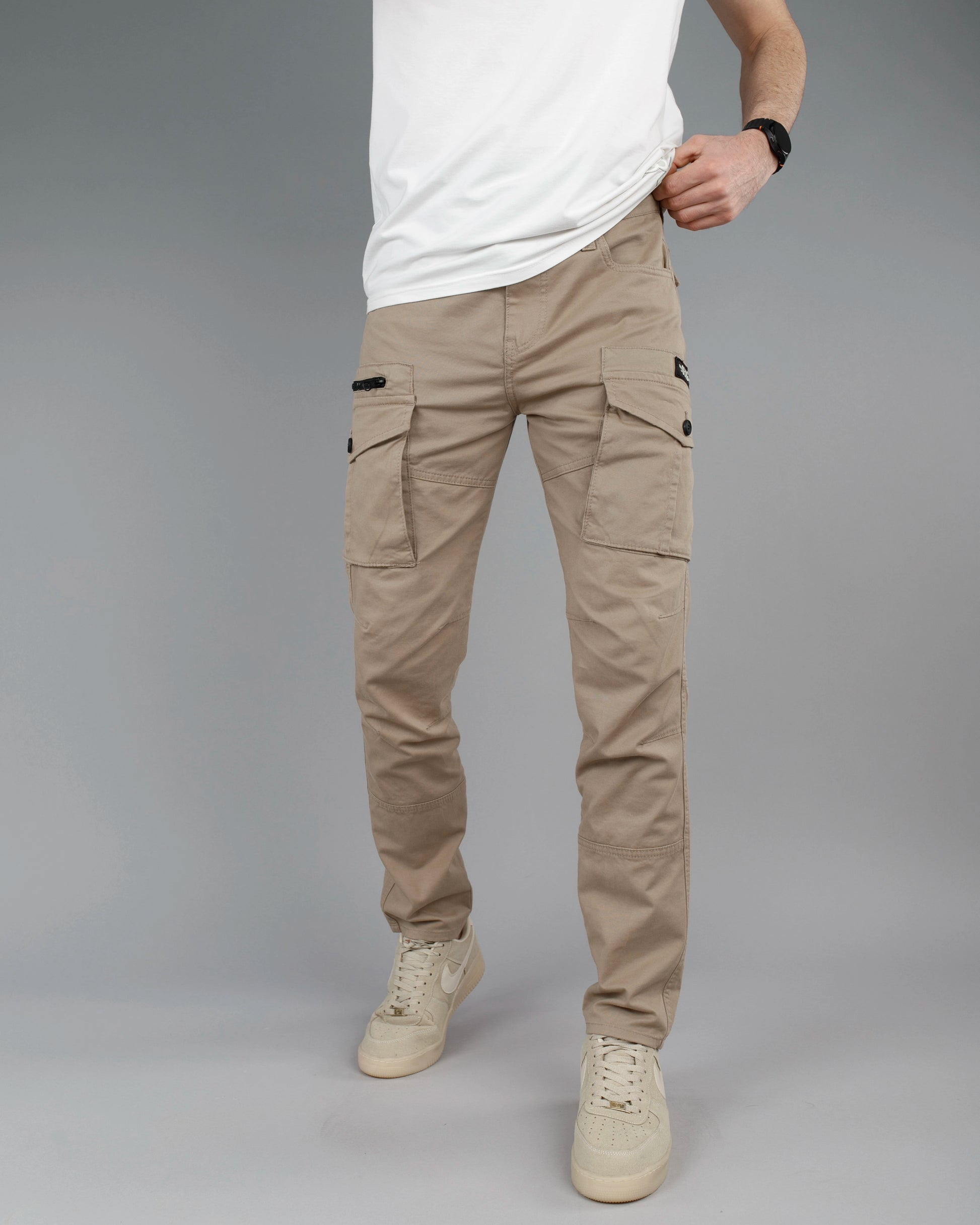 Muske kargo pantalone dužih i širih nogavica STT600BB