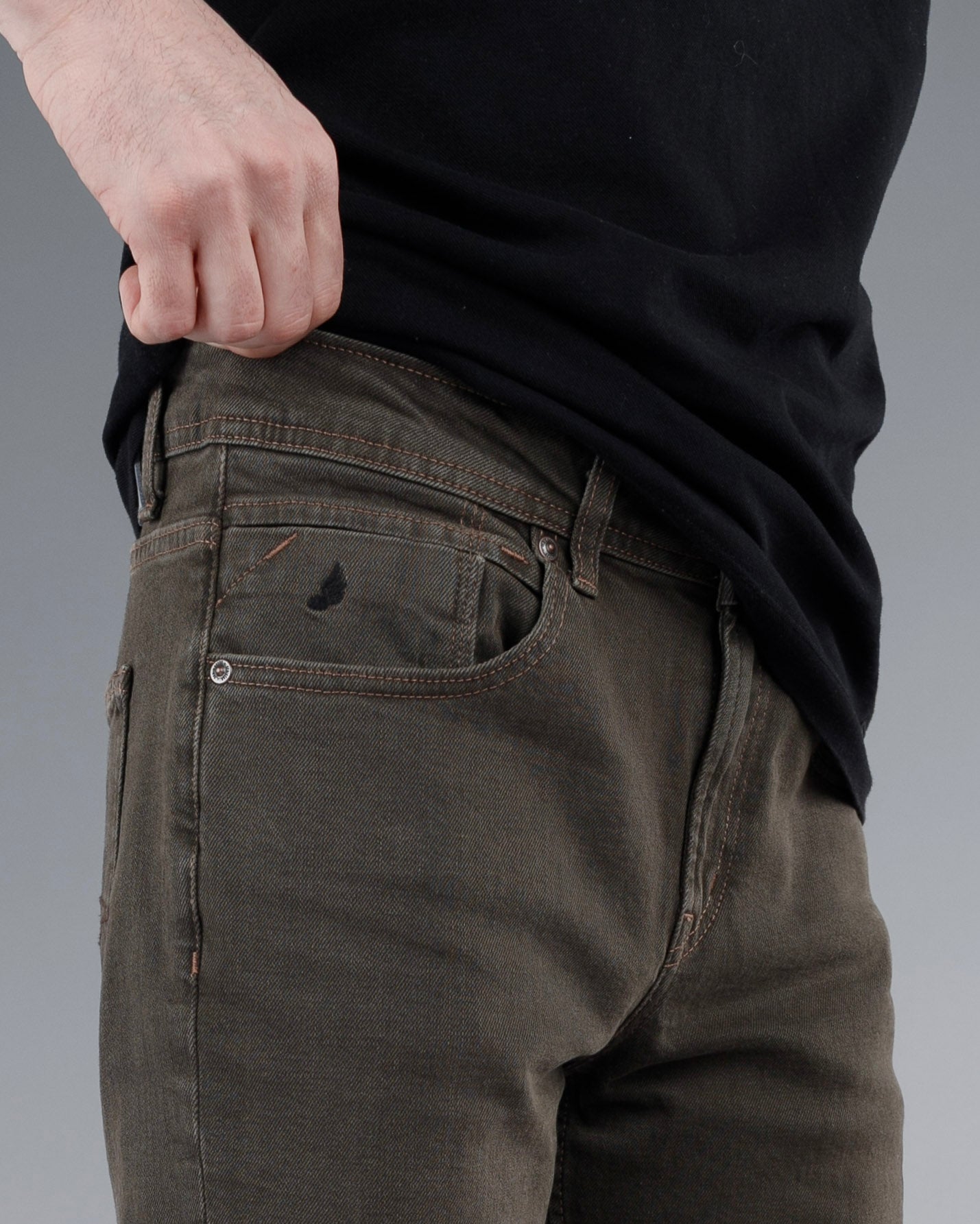 Muške RegularFit Brown Farmerke STT2993