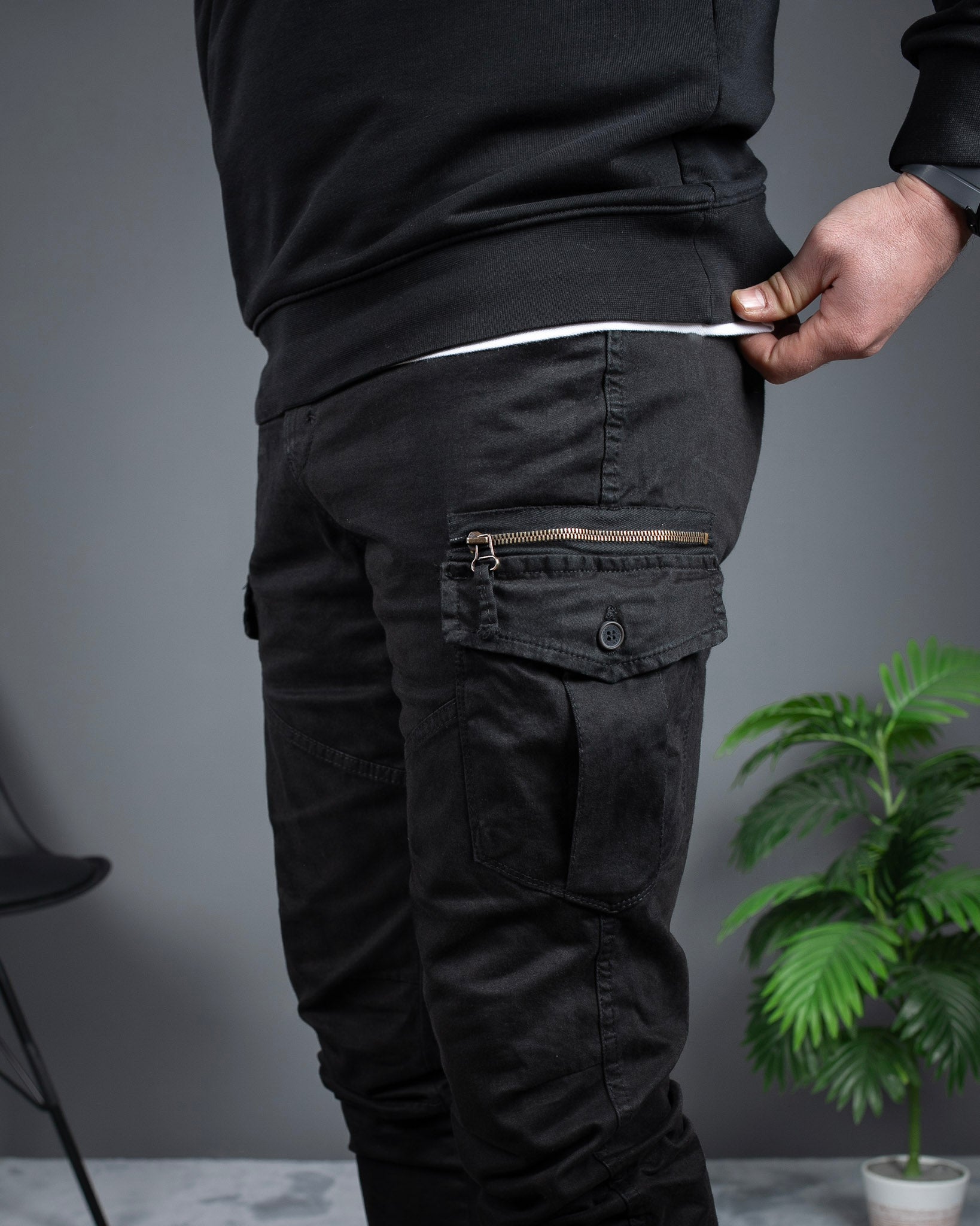Produžene Muške cargo pantalone STT2793
