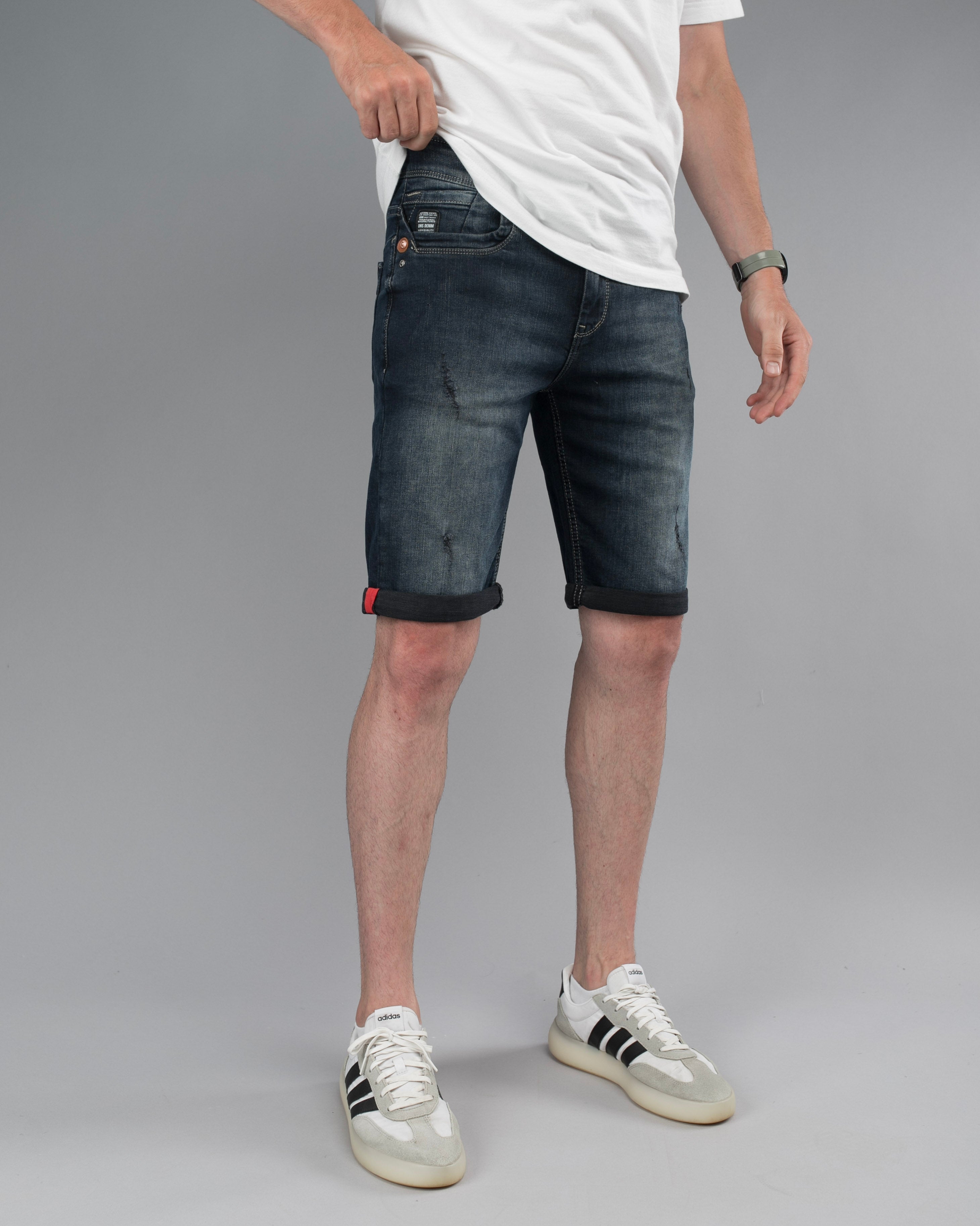 Muške jeans bermude crne STT2254