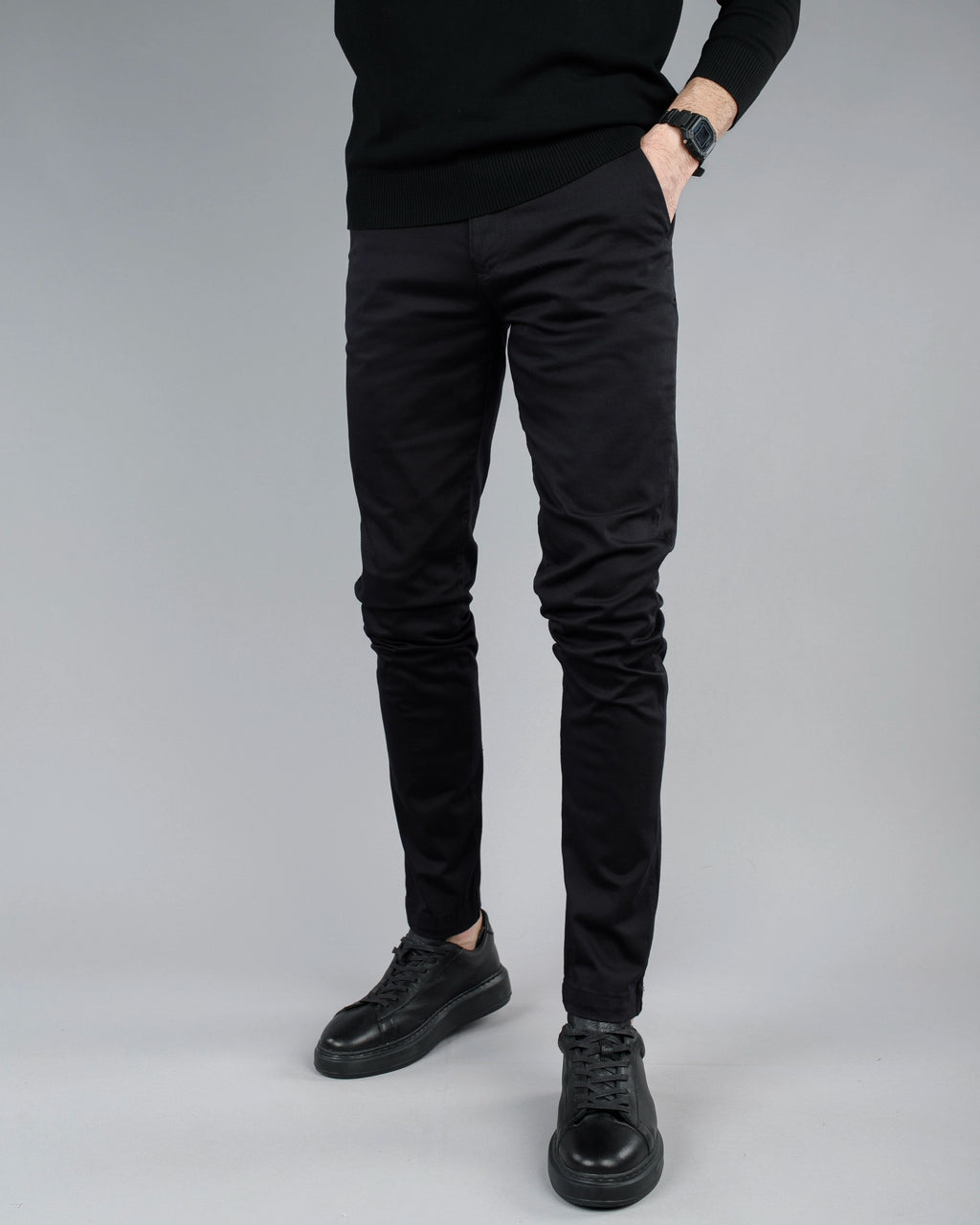 Muške Elegantne Slimfit Pantalone STT2895