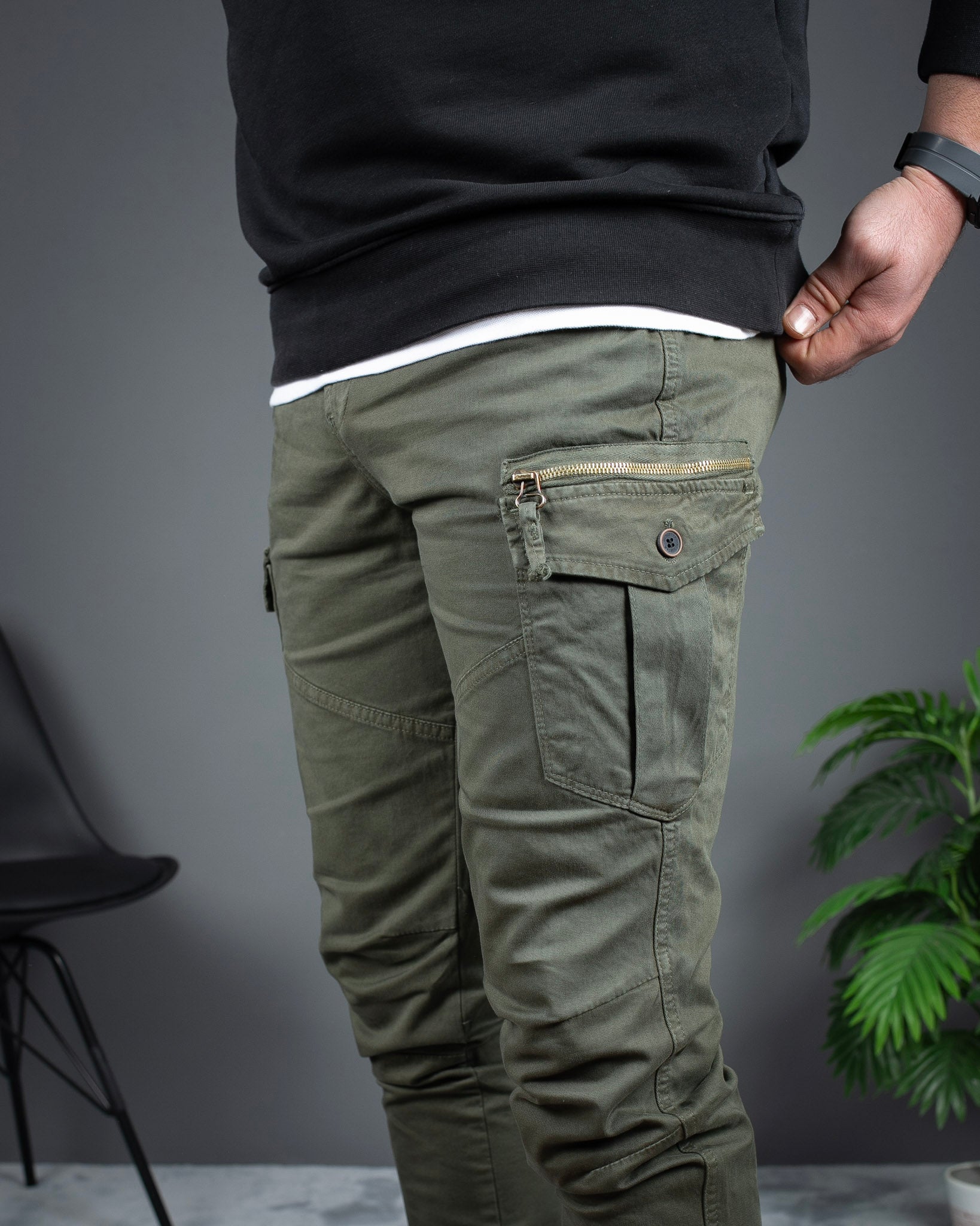 Muške kargo pantalone STT2548
