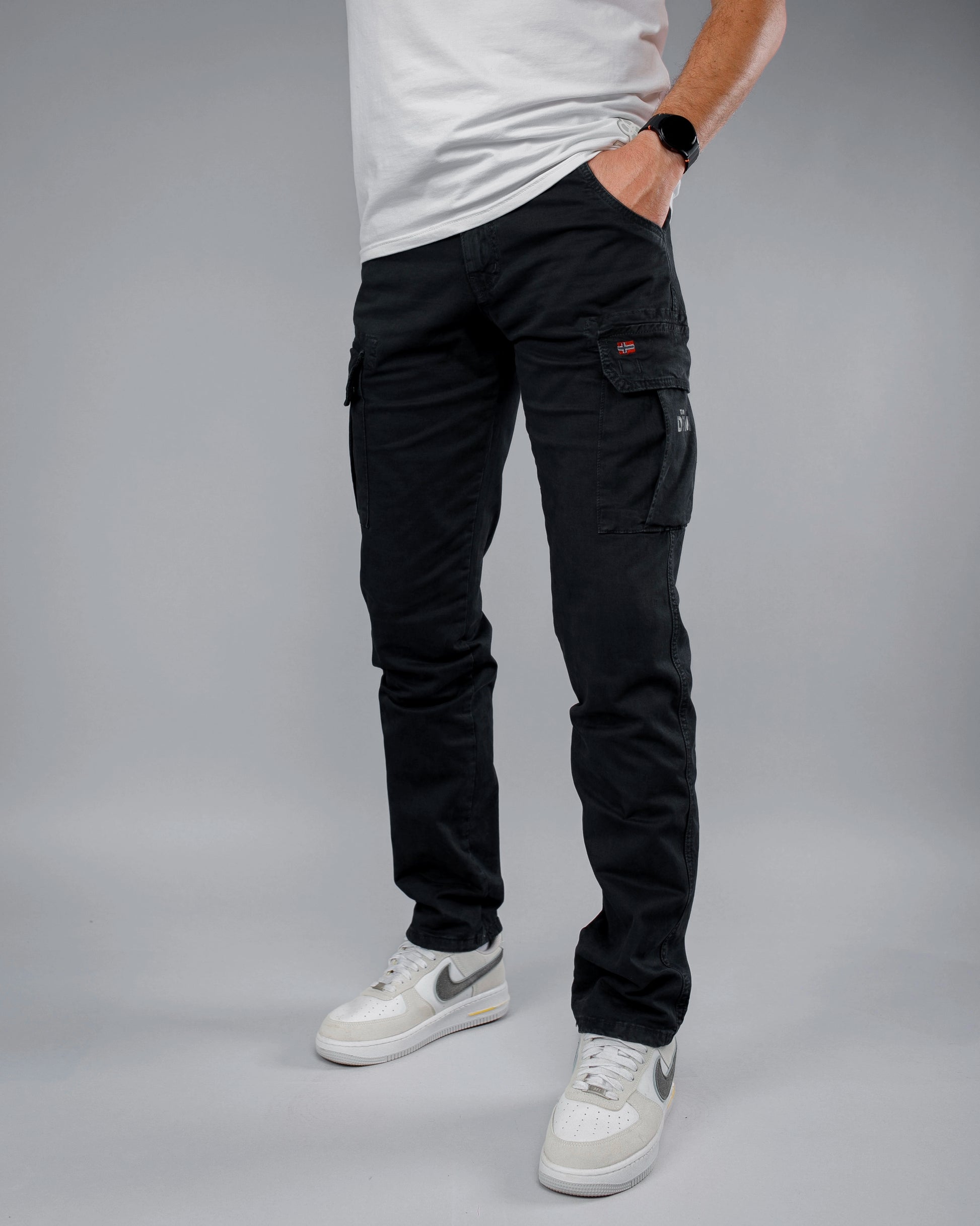 Muske kargo pantalone dužih i širih nogavica STT2943