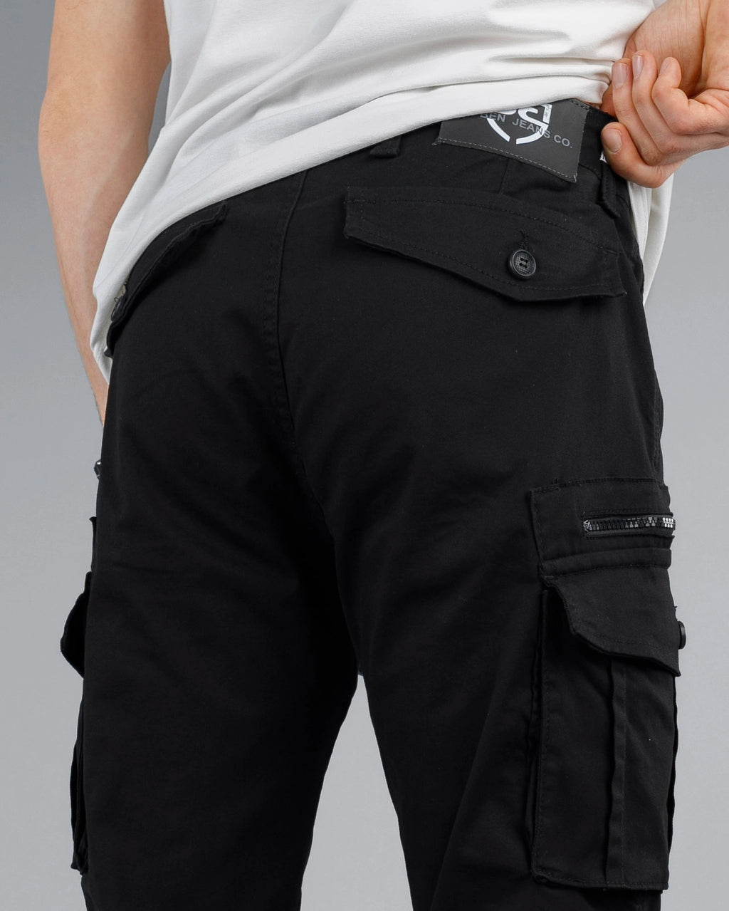 Muske kargo pantalone dužih i širih nogavica STT600BB