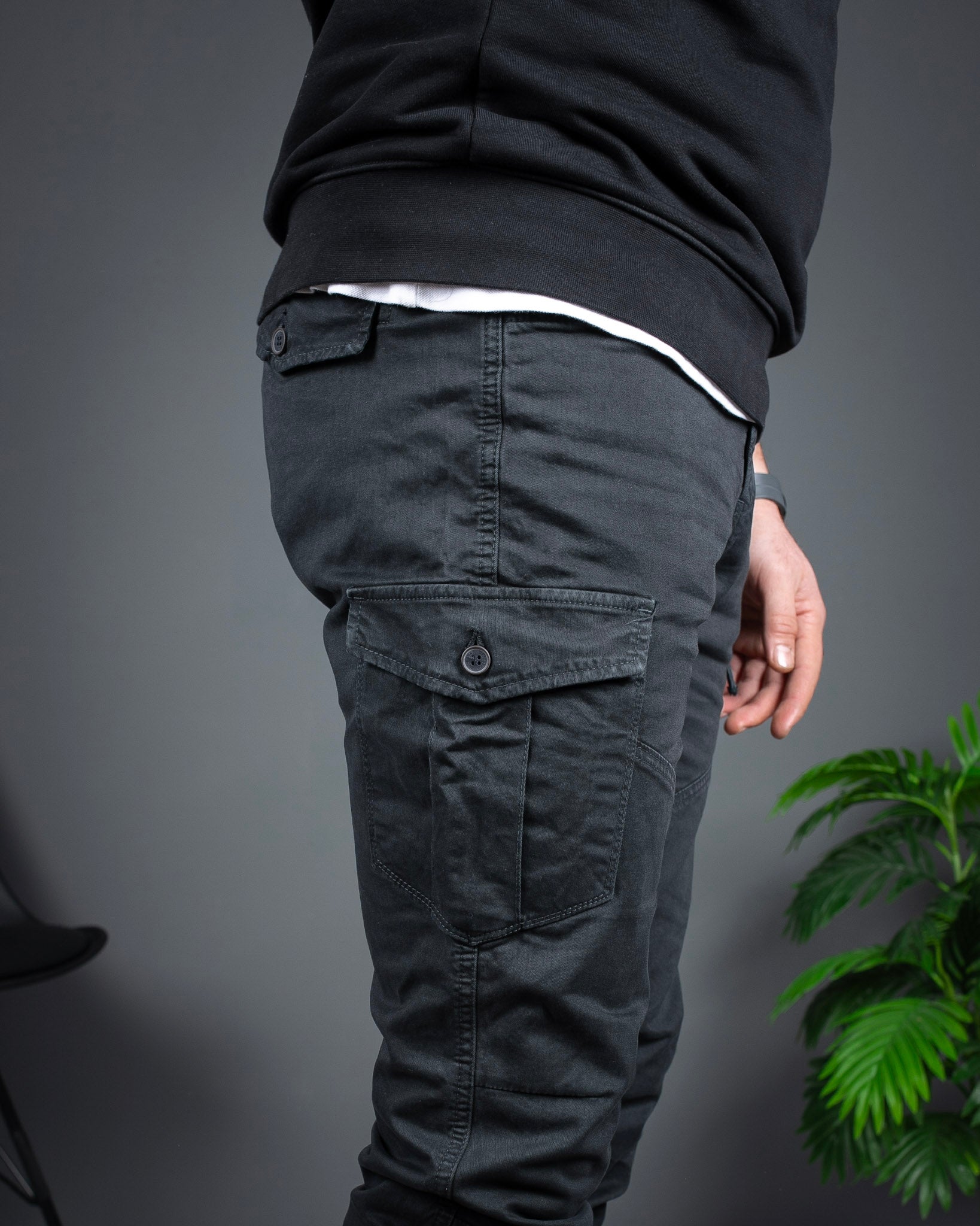 Produžene Muške cargo pantalone STT2793