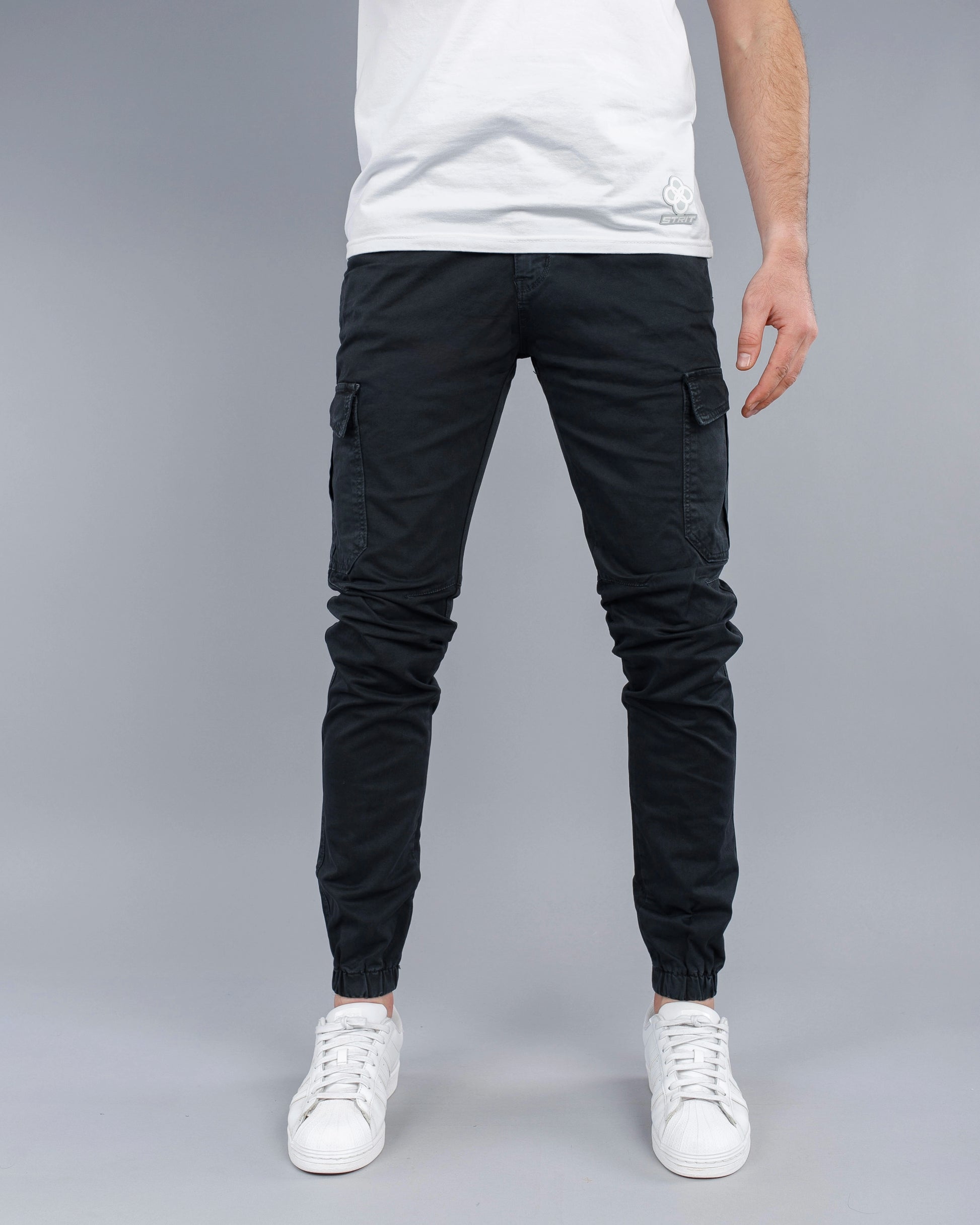 Muške cargo pantalone krem STT2225