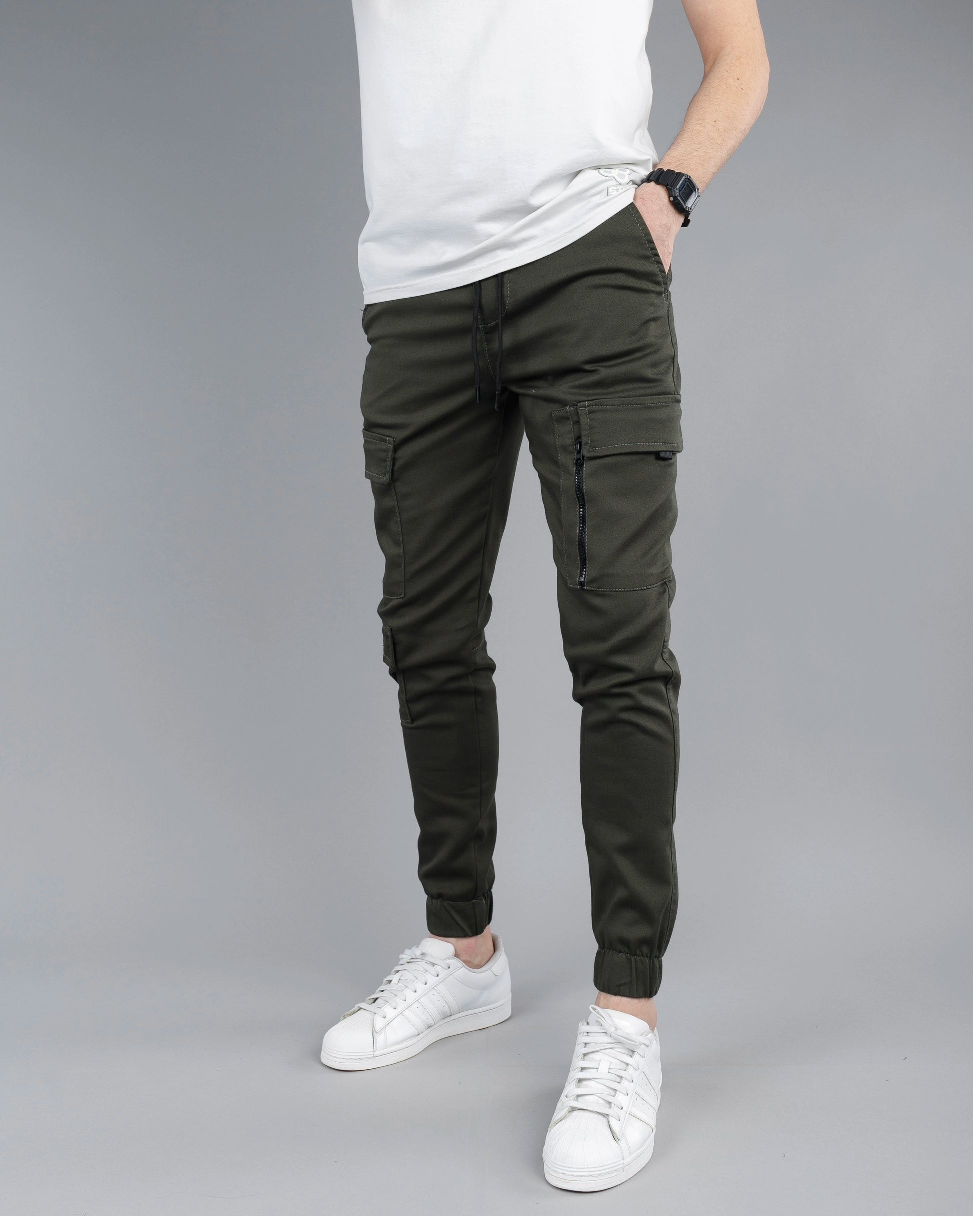 Muške Slim Cargo pantalone STTBB900
