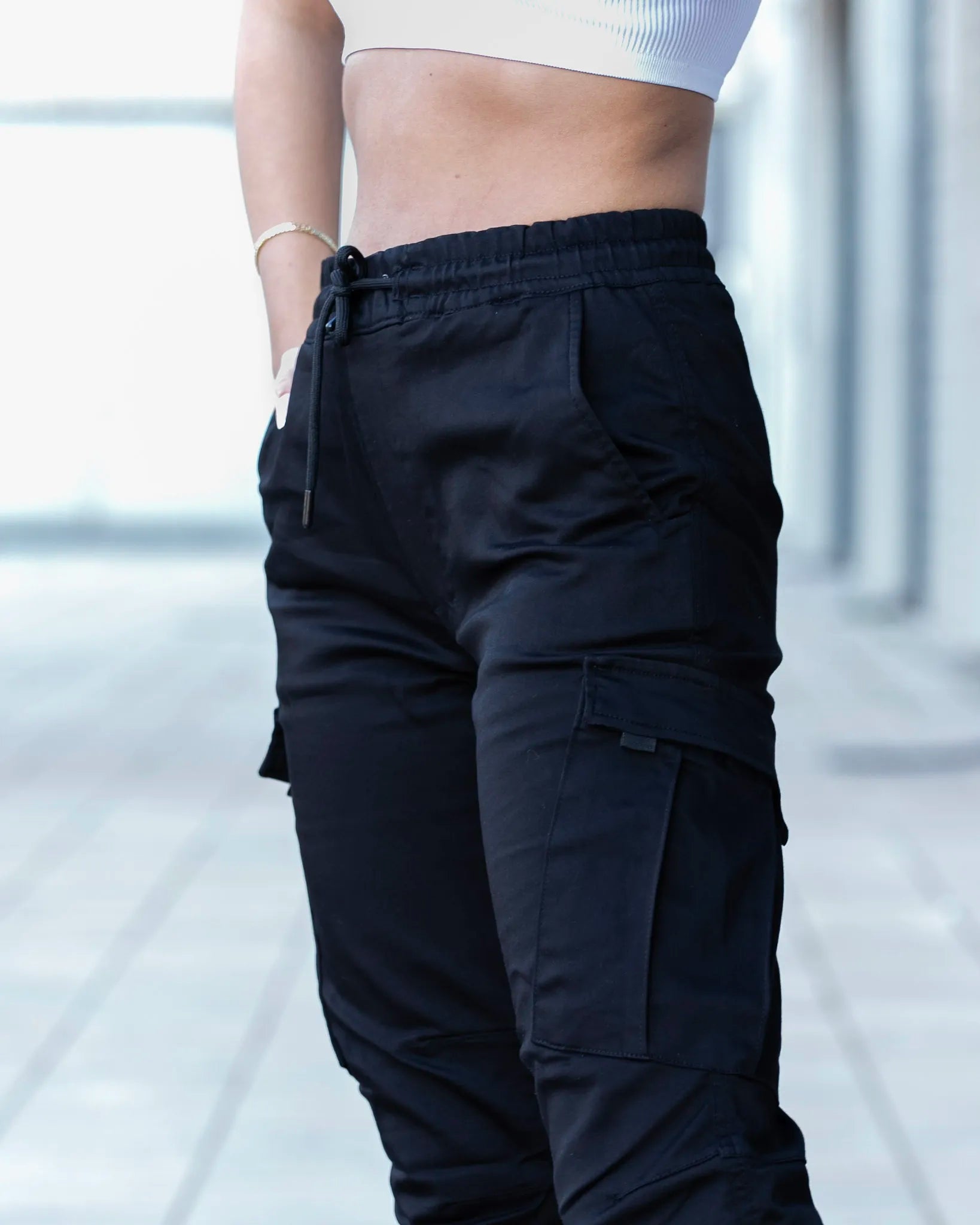 Ženske kargo pantalone STT3535