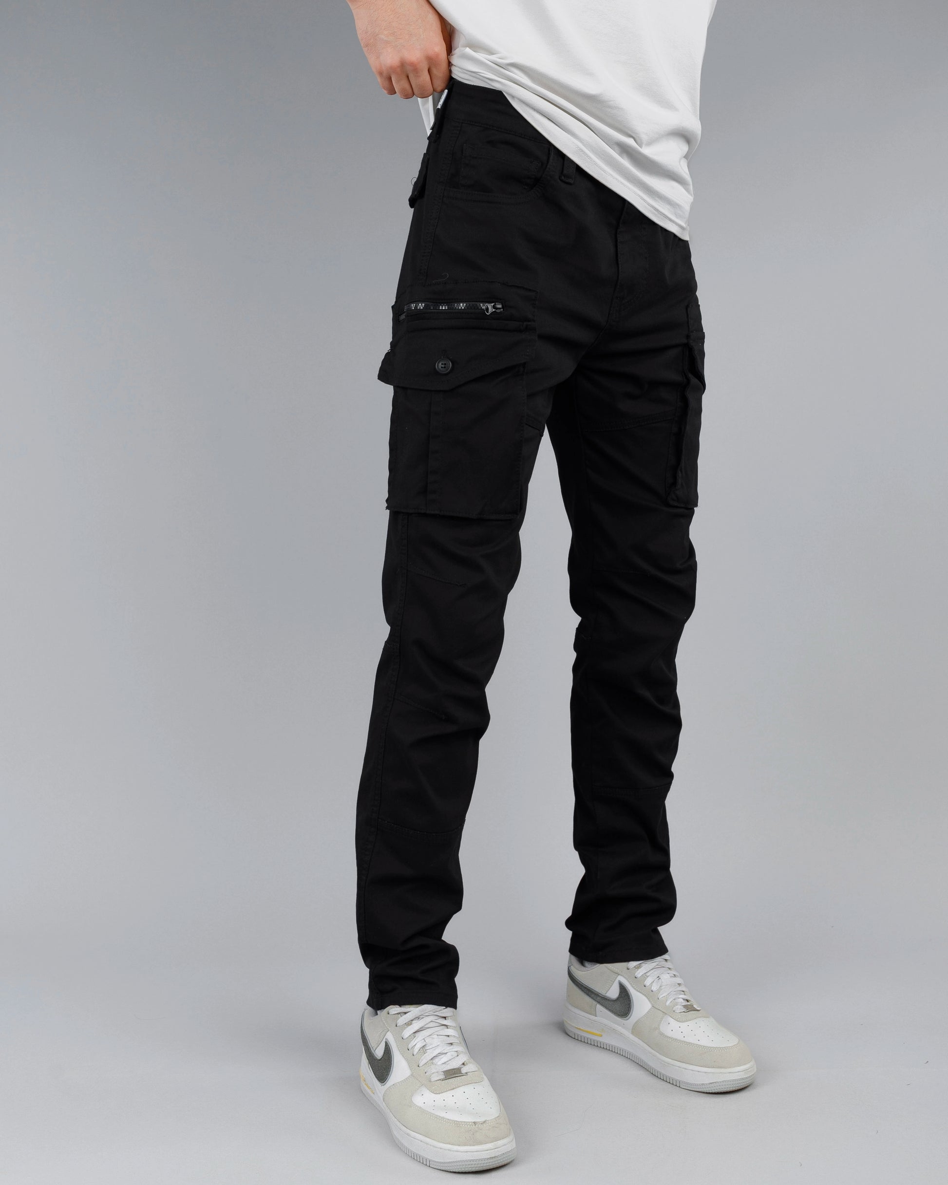 Muske kargo pantalone dužih i širih nogavica STT600BB