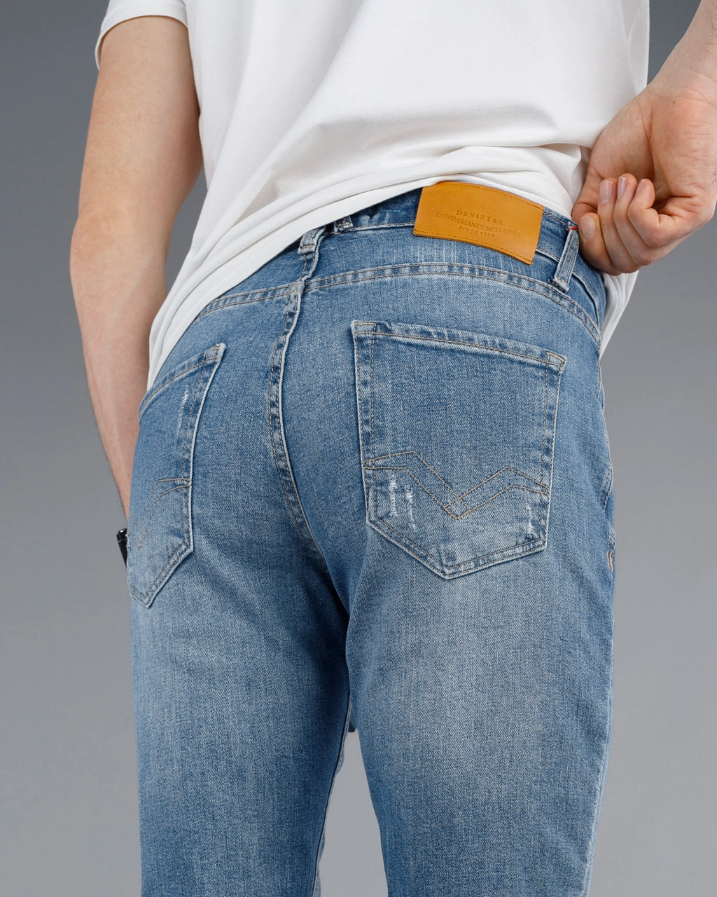 Muške Slim Fit Farmerke STT2801