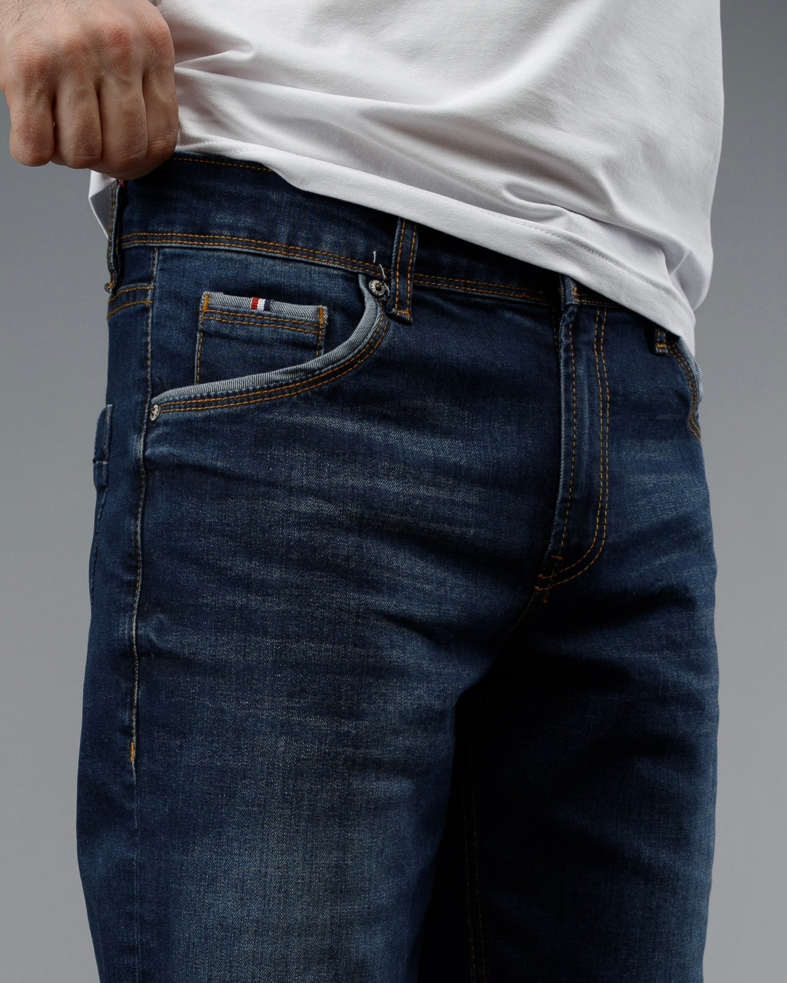 Muške jeans bermude tamno plave STT2332