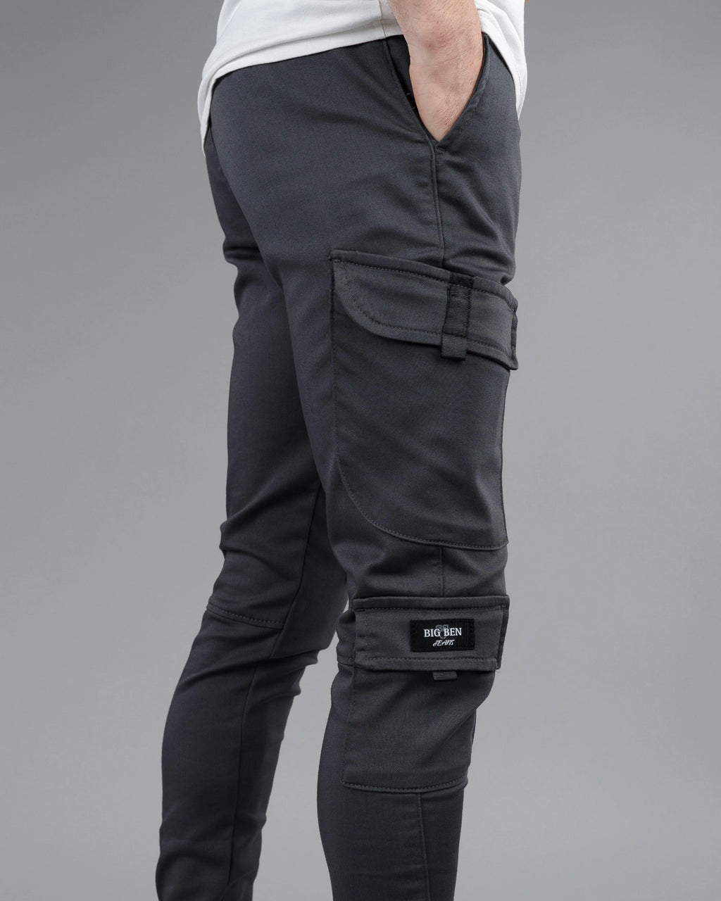 Muške Slim Cargo pantalone STTBB900