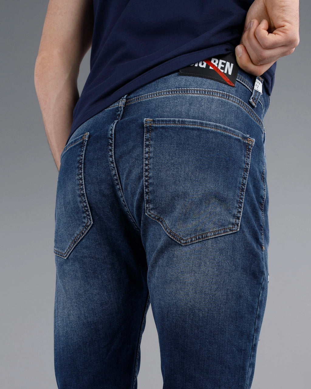Elastične SlimFit muške farmerke STTBB724