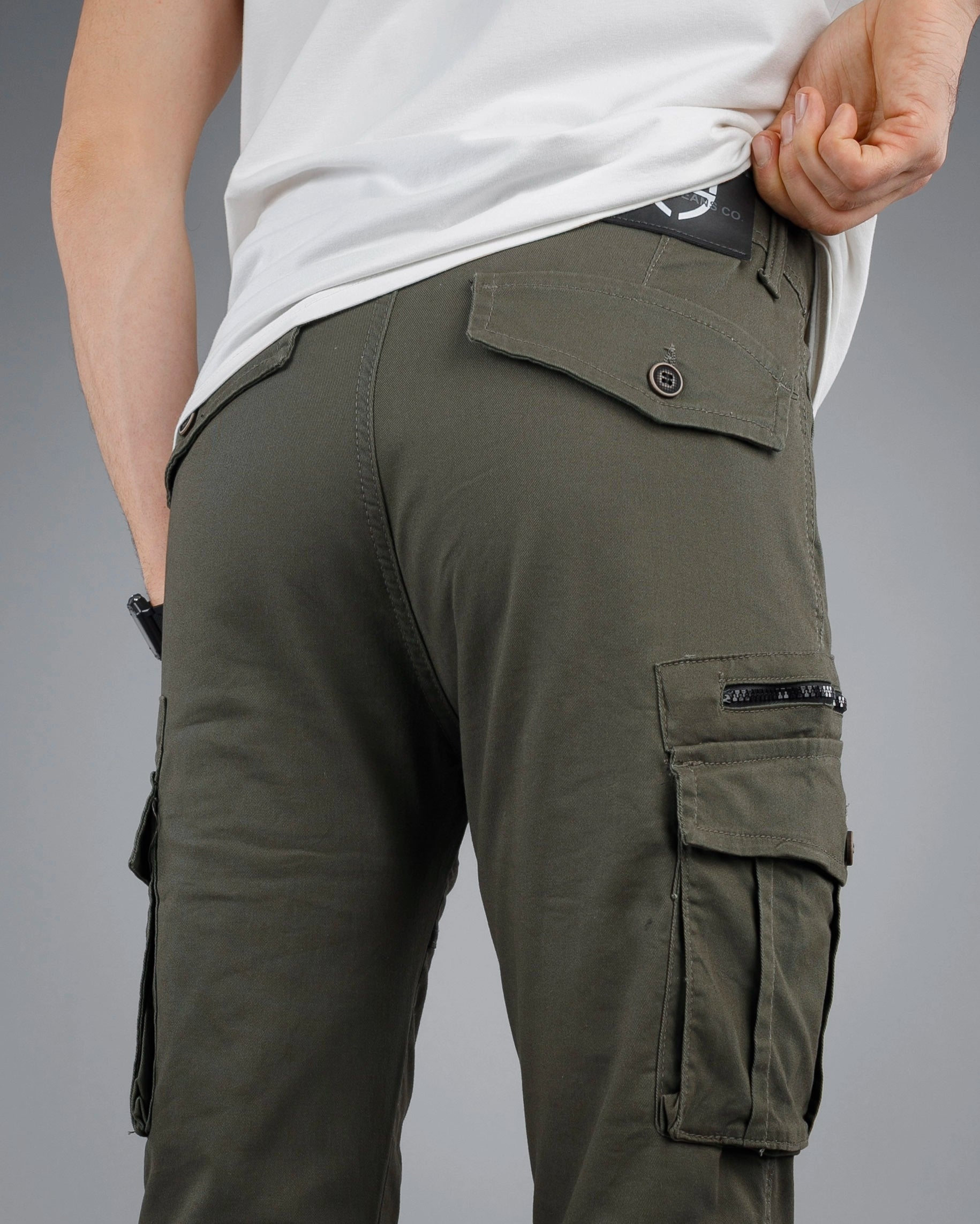 Muske kargo pantalone dužih i širih nogavica STT600BB