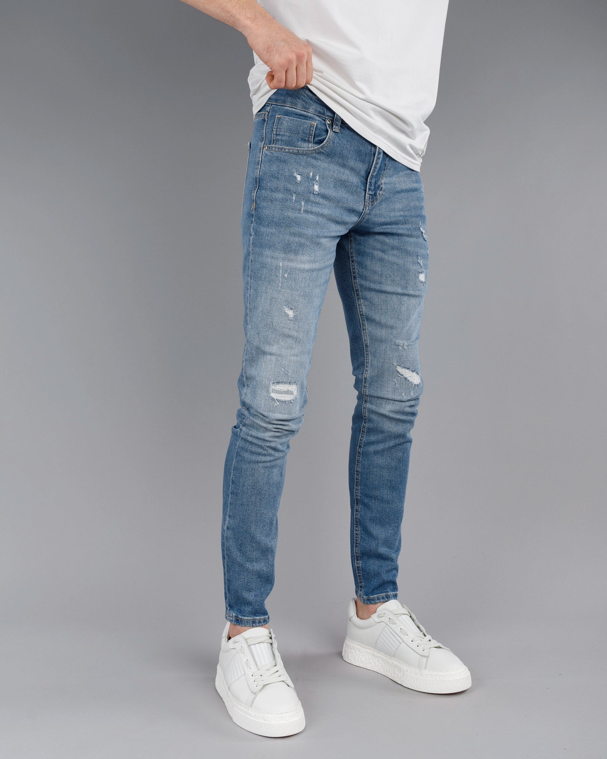 Muške Slim Fit Farmerke STT2801