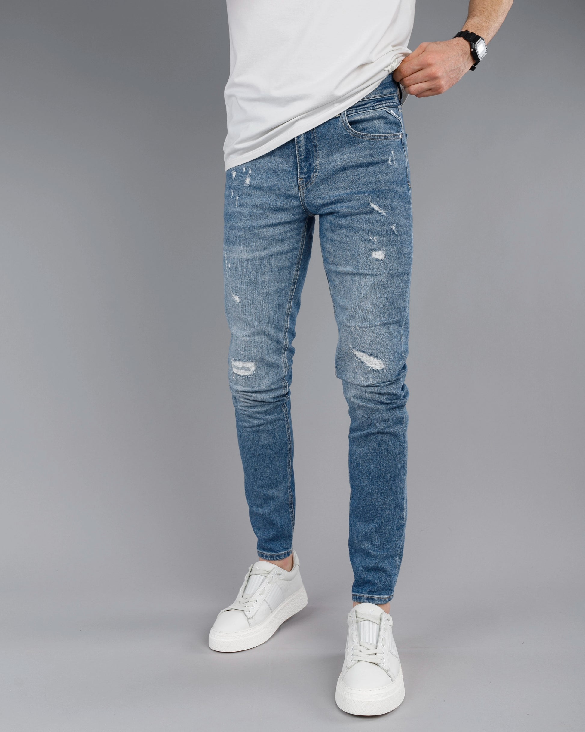 Muške Slim Fit Farmerke STT2801