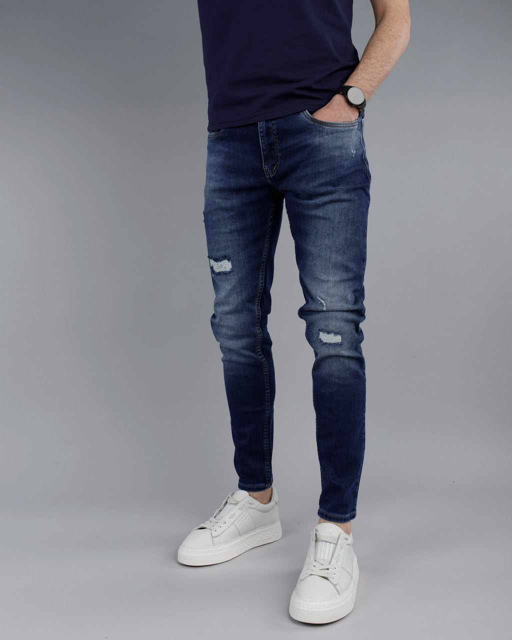 Elastične SlimFit muške farmerke STTBB724