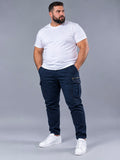Velike muške kargo pantalone 4XL - 7XL STT2548-V
