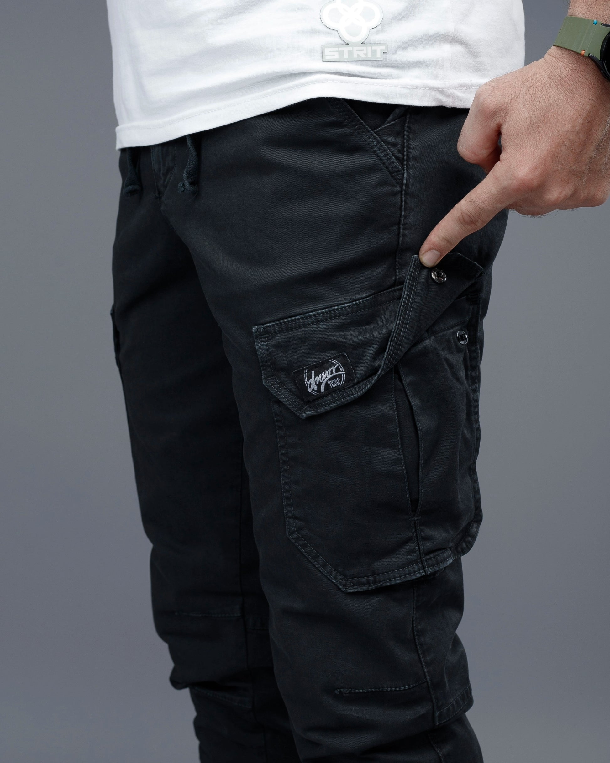 Muške Cargo Pantalone Sa Ranflom - Udobne i Moderne STT2865