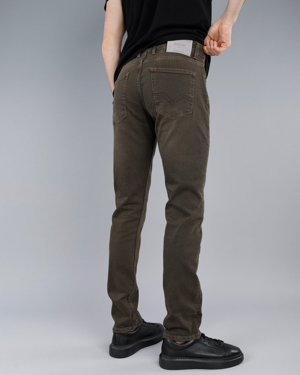 Muške RegularFit Brown Farmerke STT2993