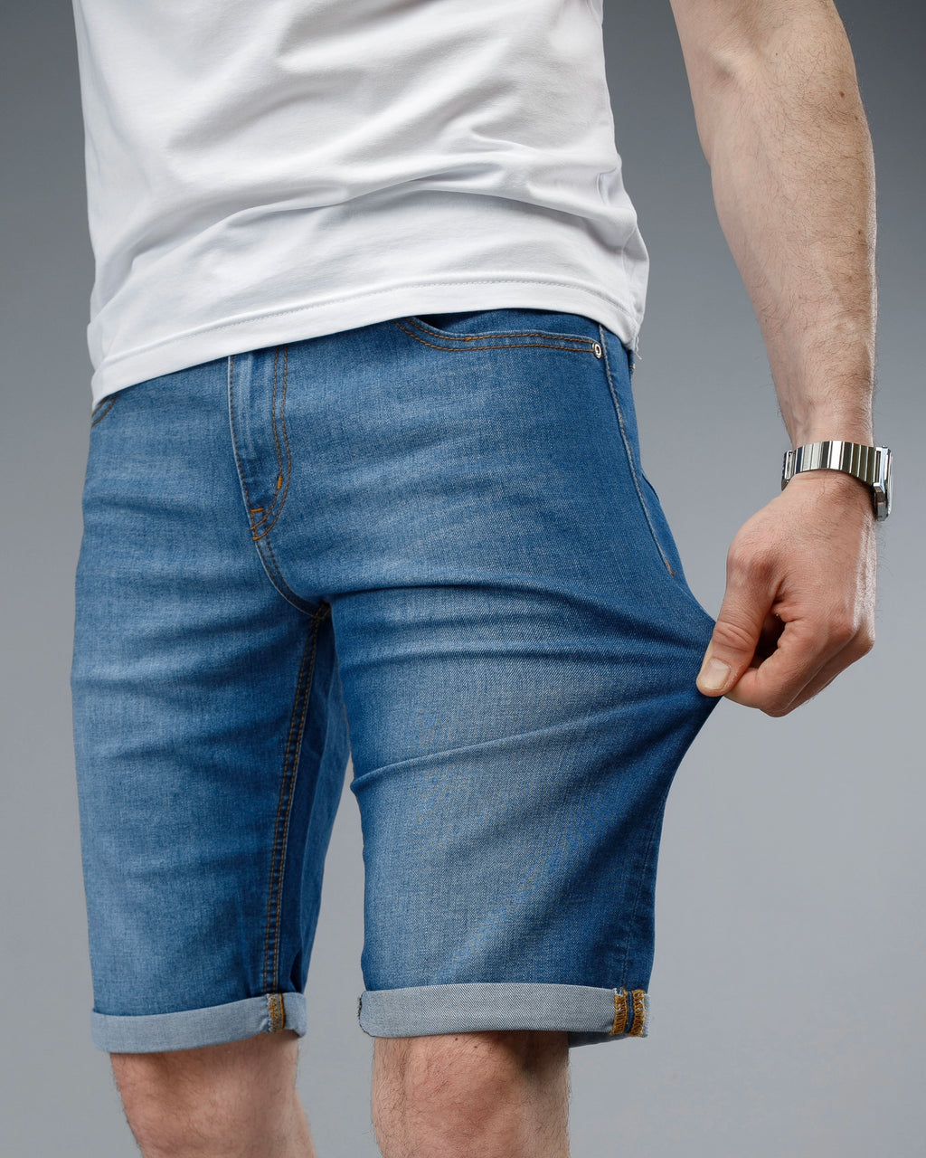 Muške jeans bermude  plave STT2750