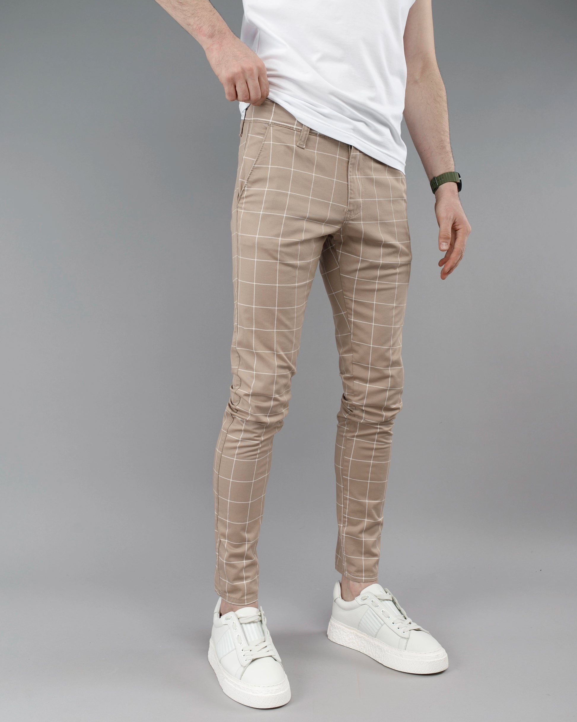 Super Slim Elegantne pantalone STTBB0X