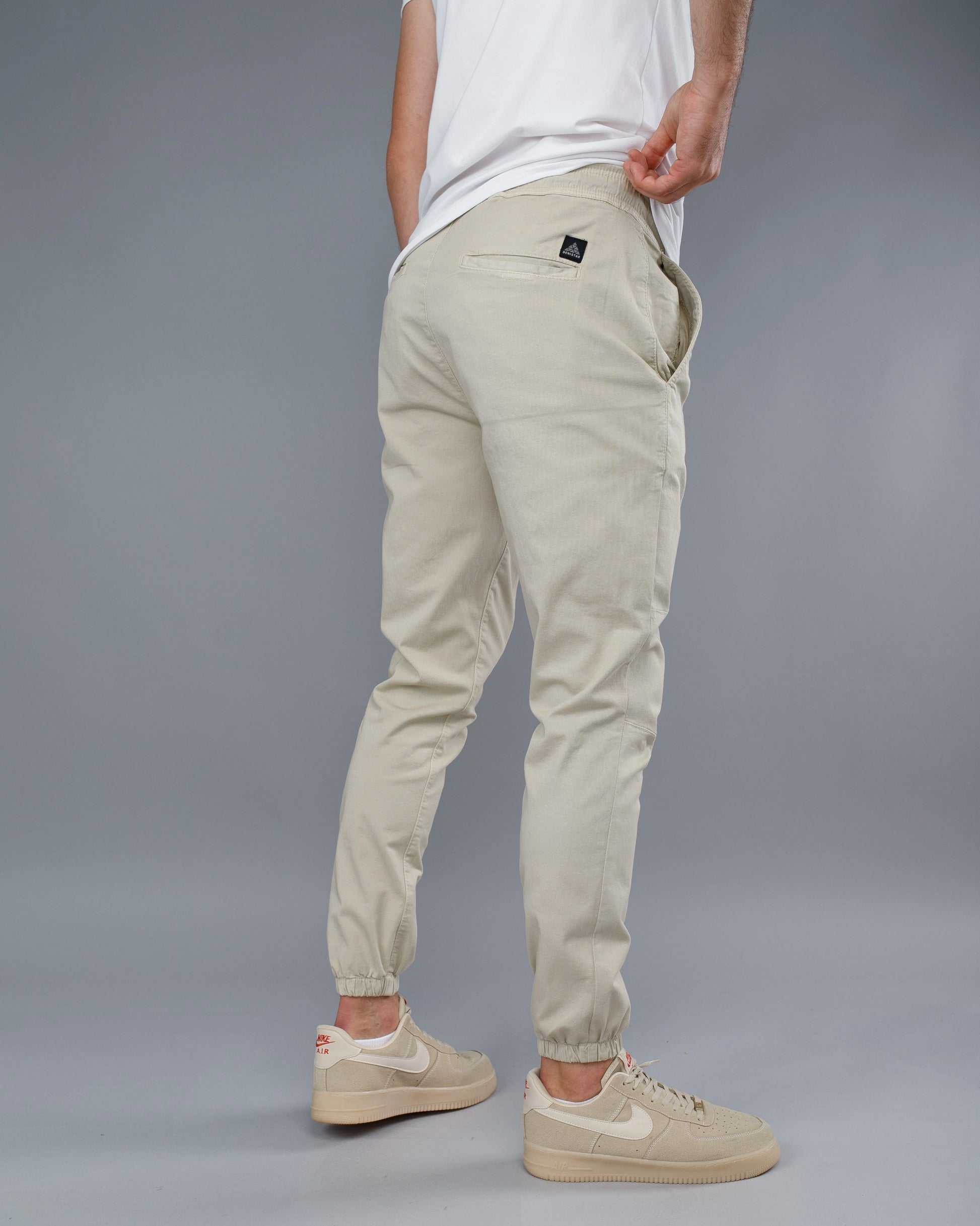 Muške Bež Jogger Pantalone - Svakodnevna udobnost STT2841