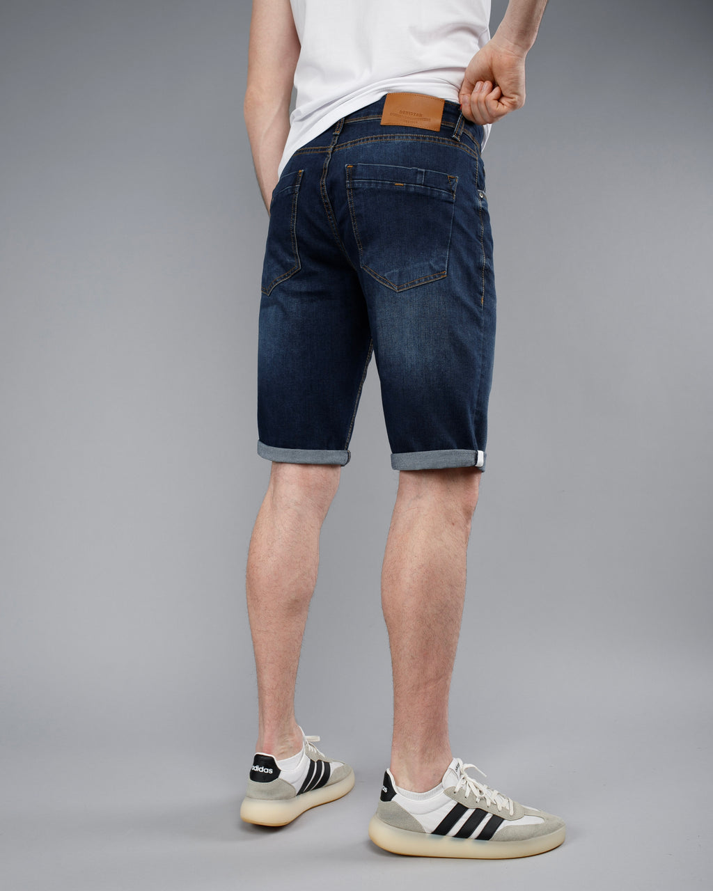 Muške jeans bermude tamno plave STT2332