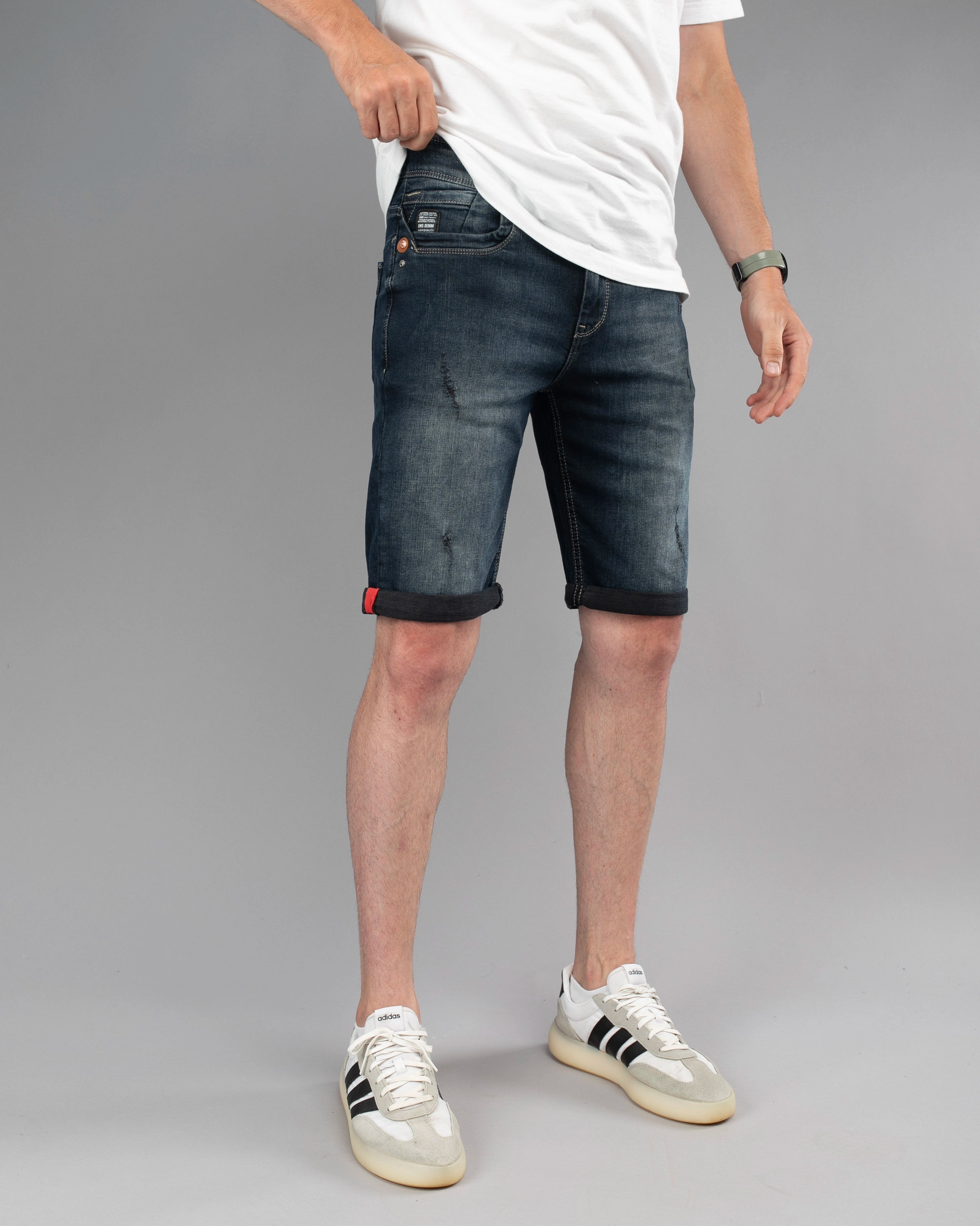 Muške jeans bermude crne STT2254