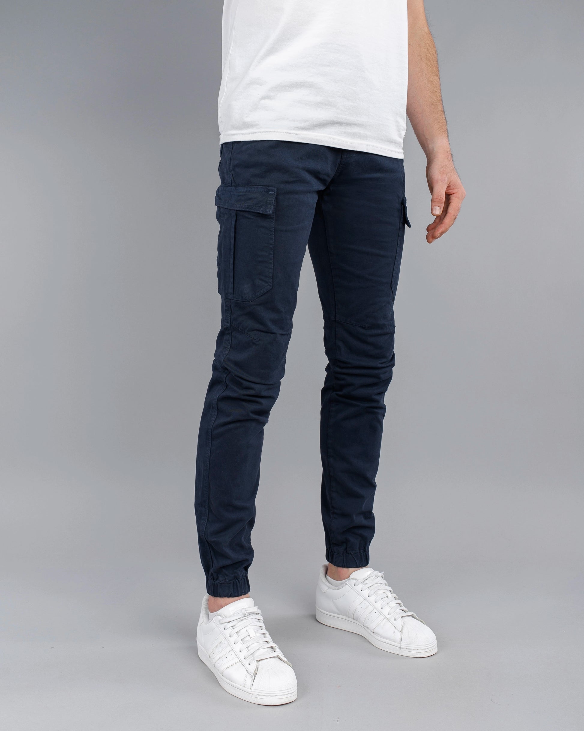 Muške cargo pantalone krem STT2225