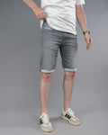 Muške jeans bermude sive elasticne STT3016