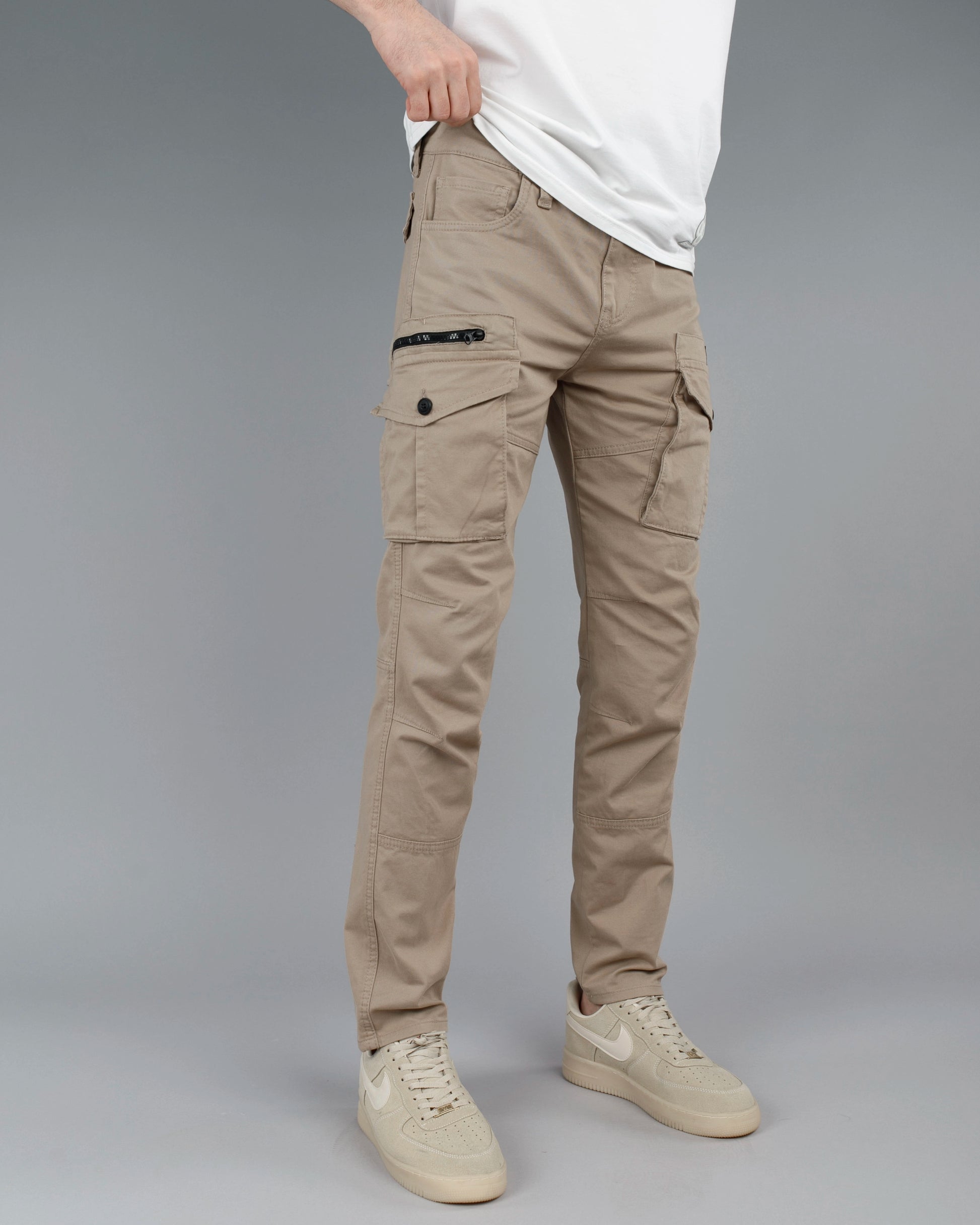 Muske kargo pantalone dužih i širih nogavica STT600BB