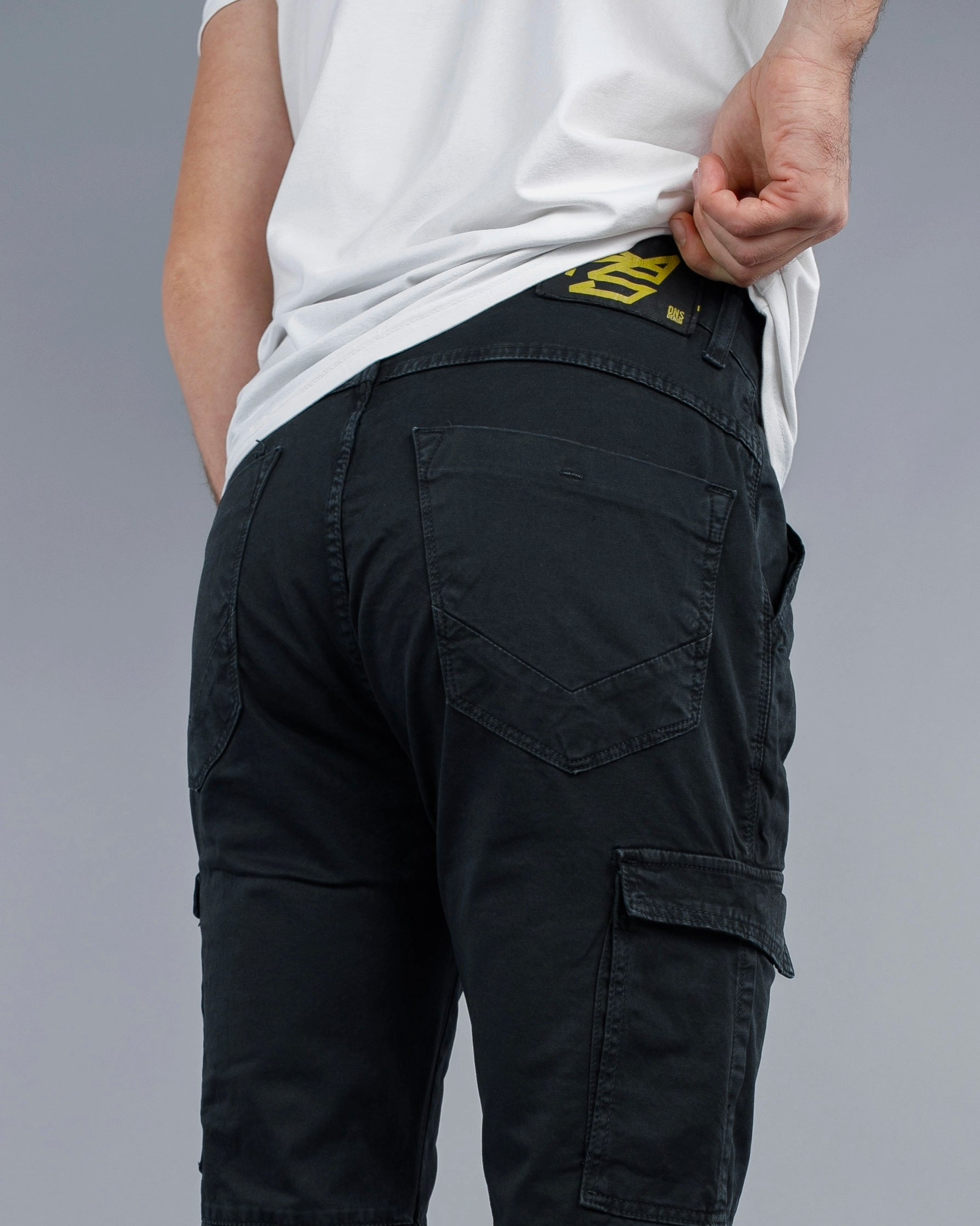 Muške cargo pantalone krem STT2225