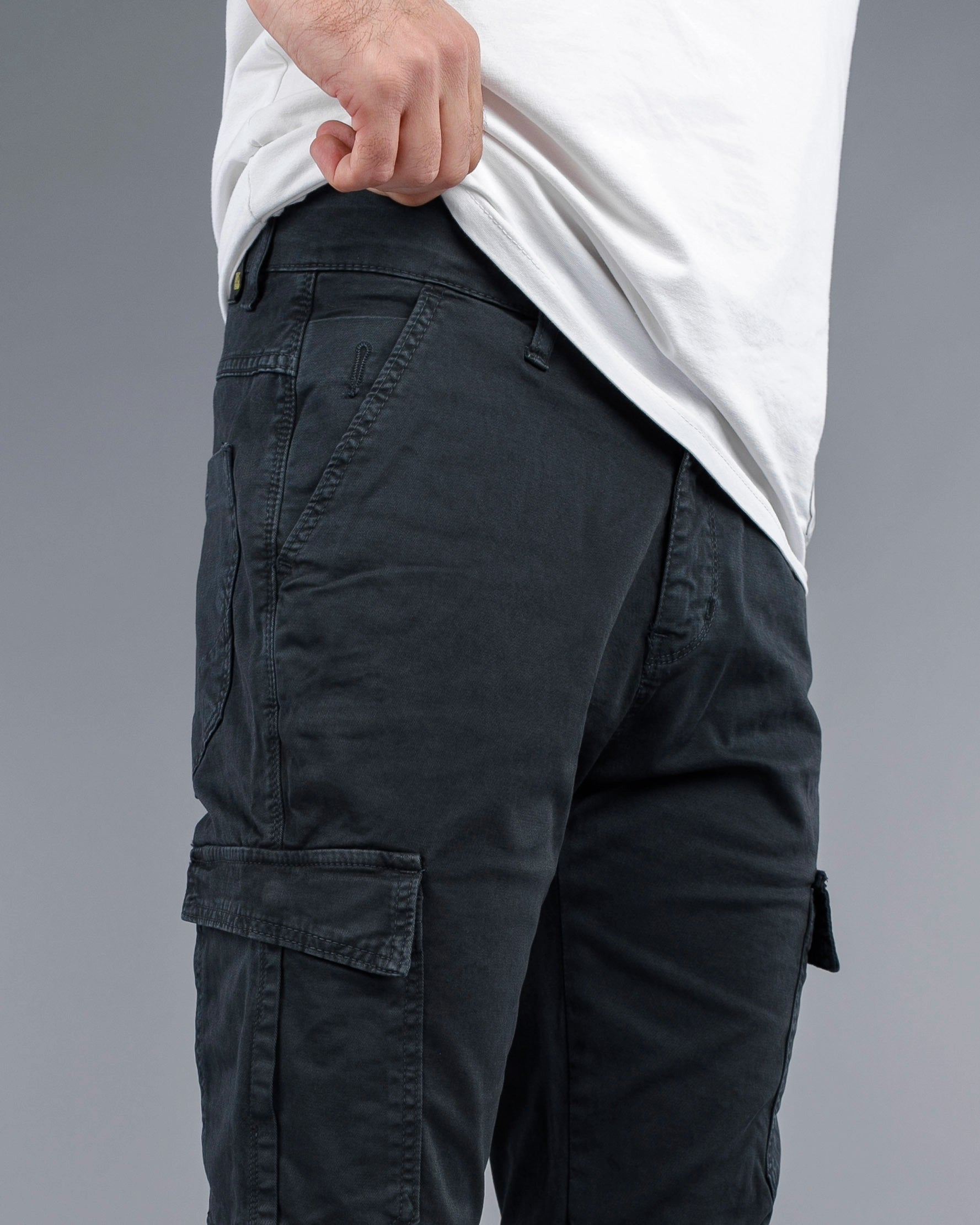 Muške cargo pantalone krem STT2225