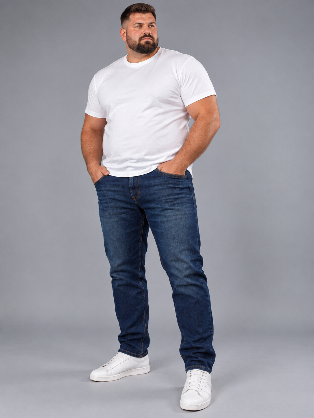 Velike muške farmerke  4XL - 7XL STT2713
