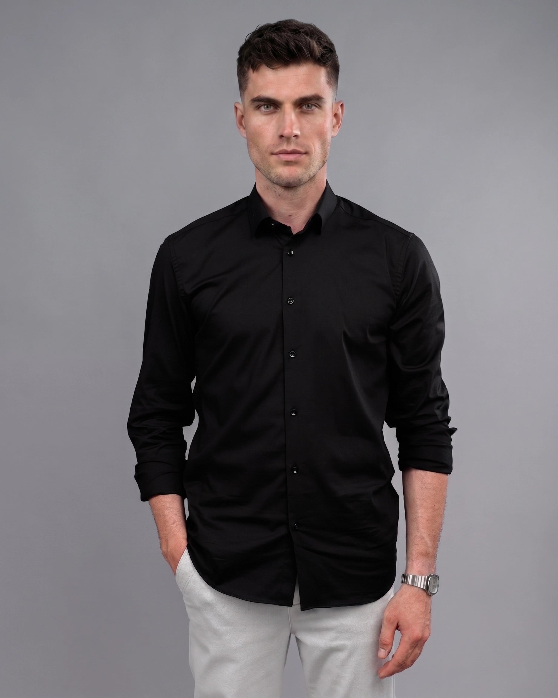 Elegantna slim fit muska kosulja STT91