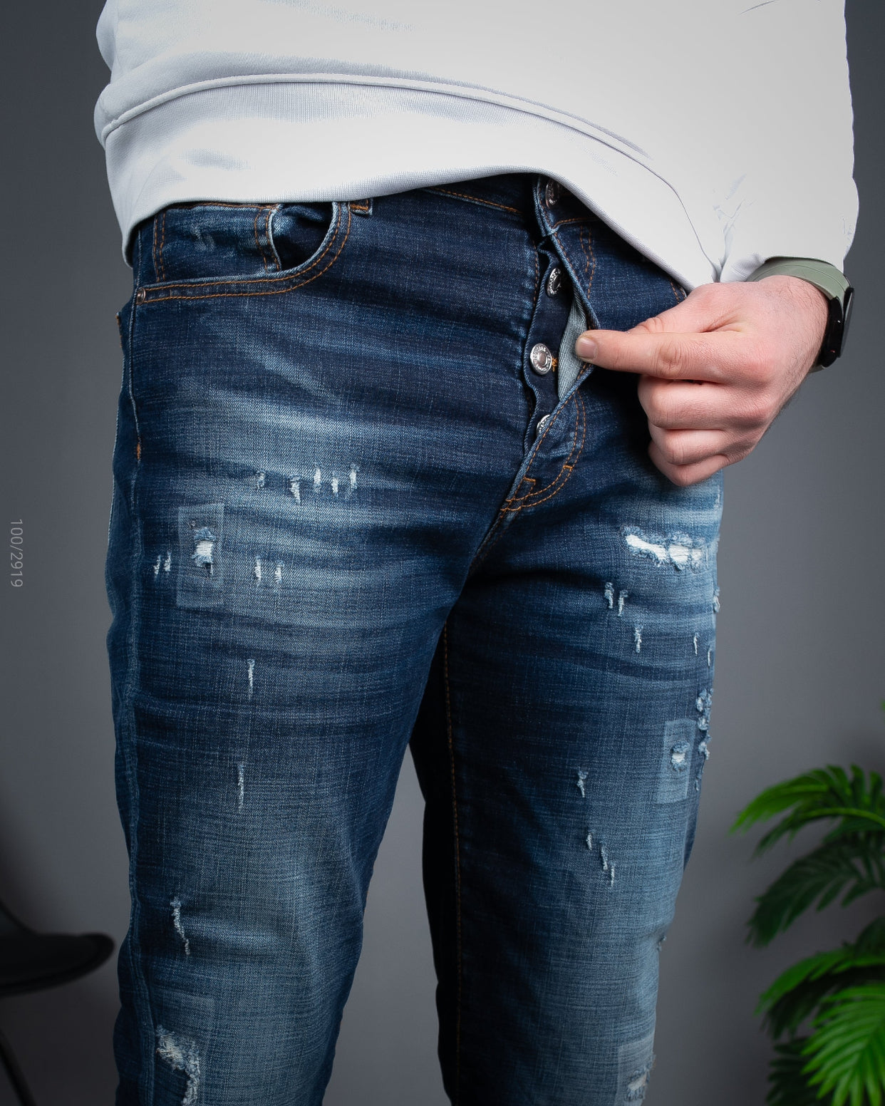 Muške Slim Fit Farmerke STT2919.