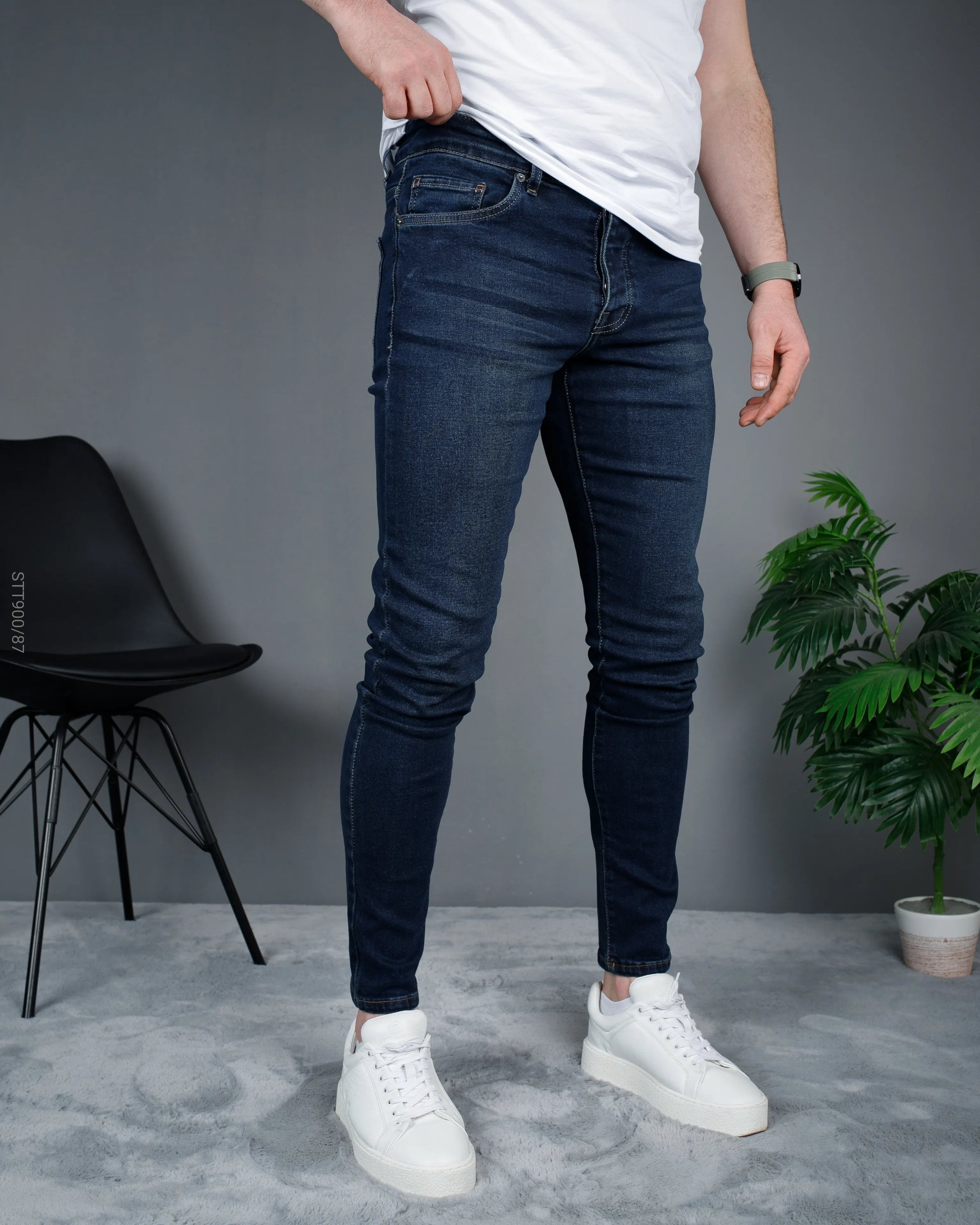 Muške slimfit elastine farmerke sa puno elastina
