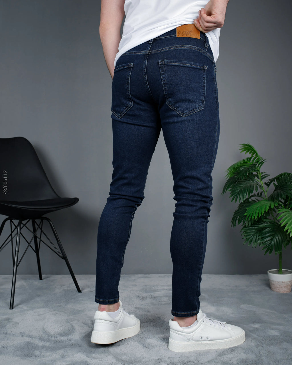 Muške slimfit elastine farmerke sa puno elastina